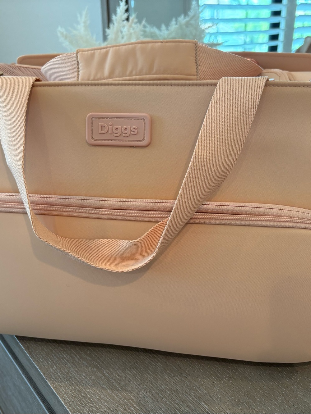 Diggs Travel Pet Carrier for Small Dogs and Cats with Shoulder Strap (Blush) - Picture 6 of 10